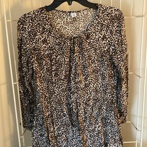 Ladies cute leopard print dress